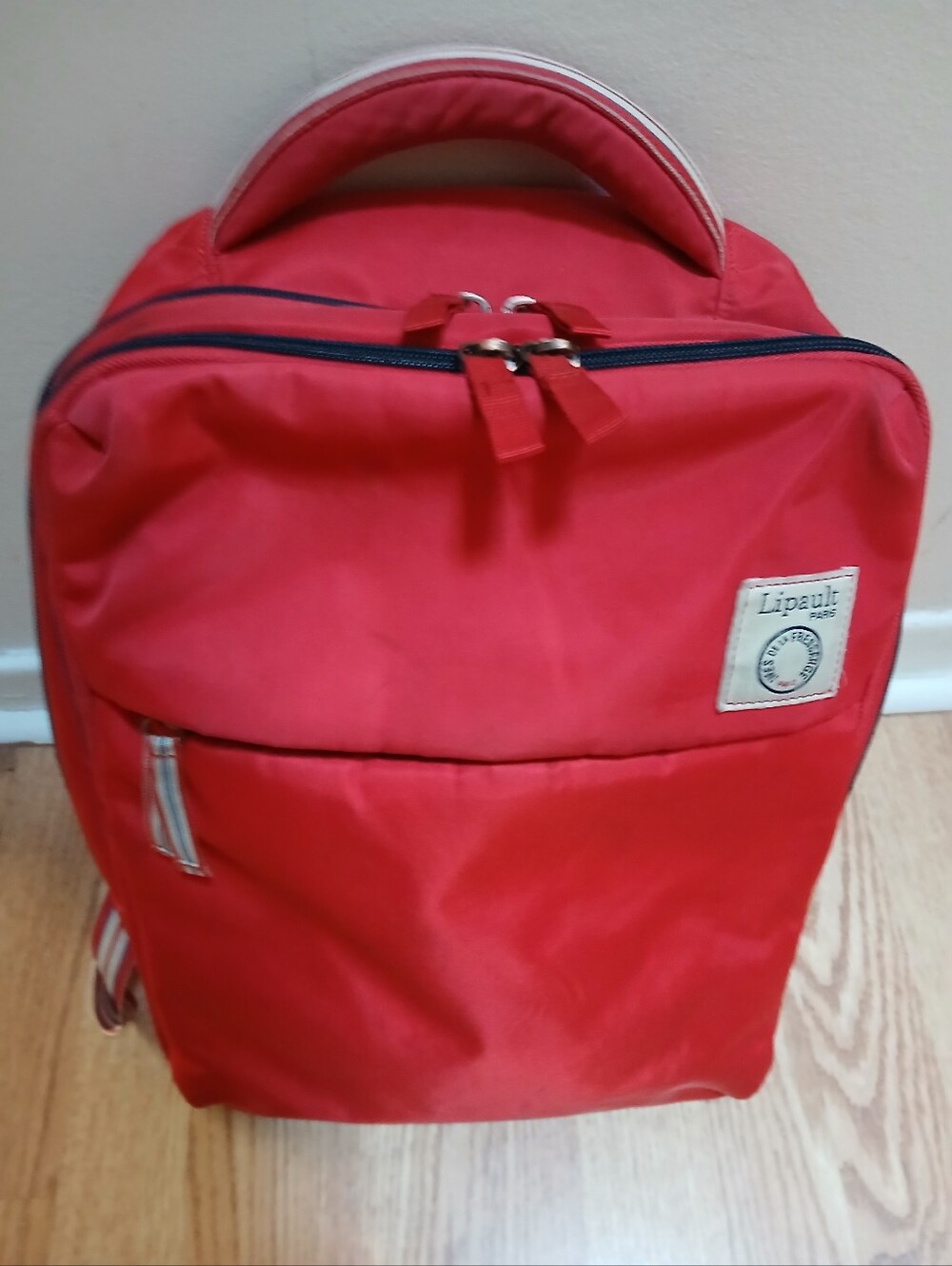 Lipault Paris X Ines De La Fressange Nylon Backpack Limited Edition